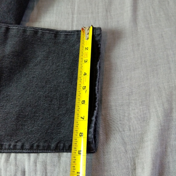 Levi's Ribcage Jeans Black Feeling Cagey - Picture 7 of 12